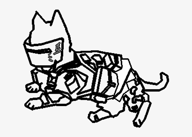 Tachanka Cat - Drawing, transparent png