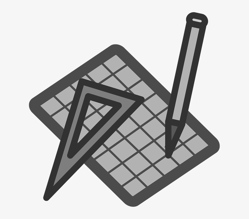 Free Icons Png - Geometry Clip Art Black And White, transparent png