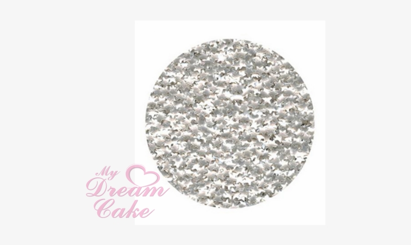 Ck Products Edible Glitter - Stars - Silver - 4.5 G, transparent png