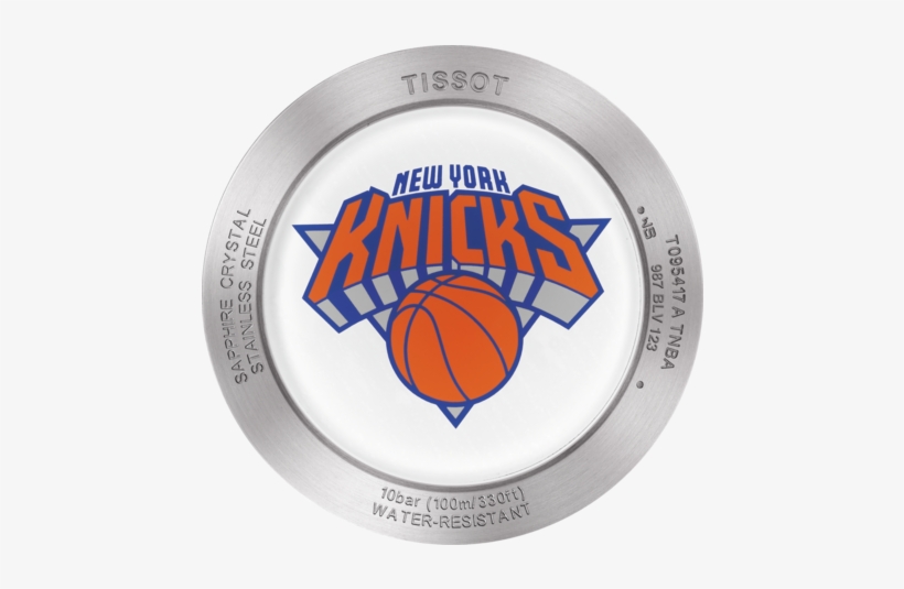 Tissot Quickster Chronograph Nba New York Knicks - New York Knicks Nba Decal, transparent png
