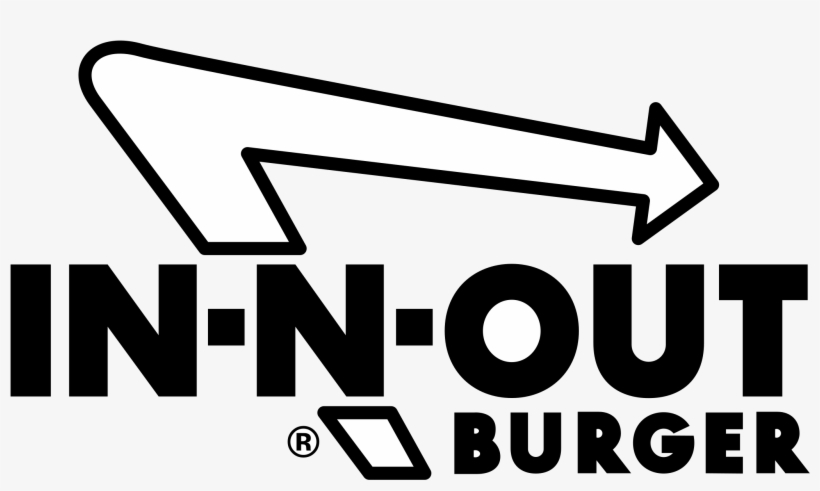 In N Out Logo Png Transparent - Food In And Out, transparent png