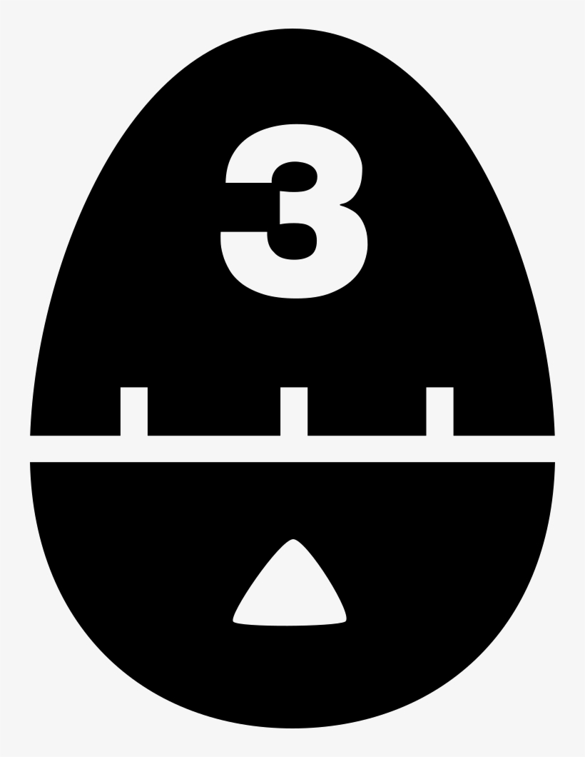 Timer Kitchen Tool Of Egg Shape Comments - Temporizador De Cocina Dibujo, transparent png