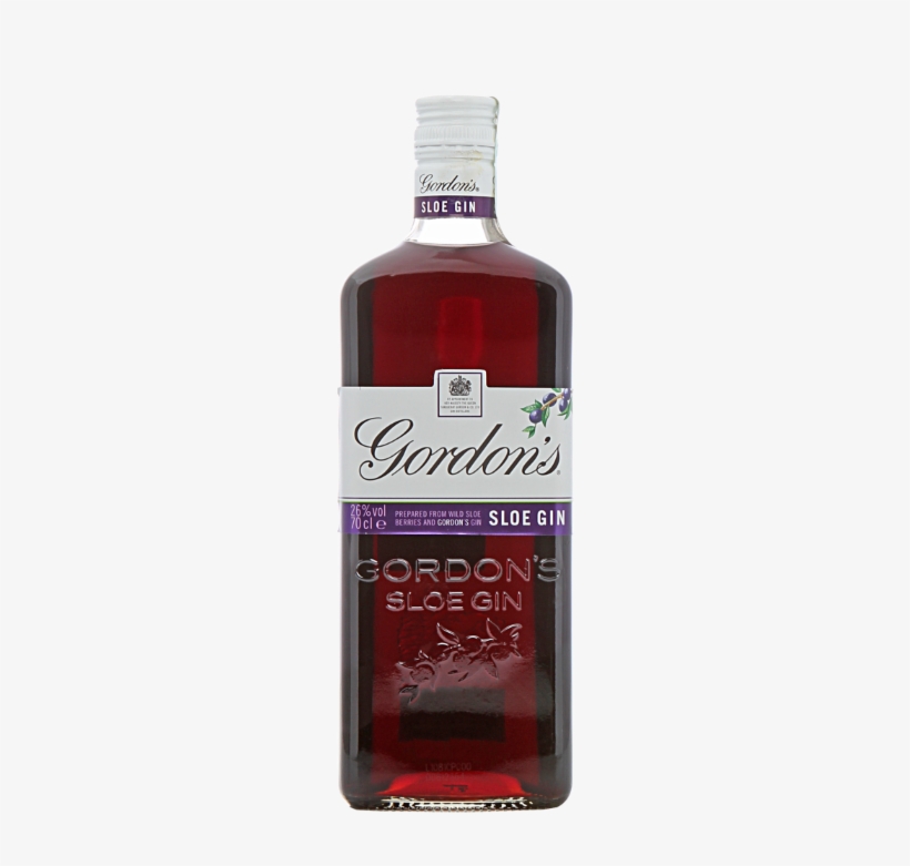 Old-fashioned Glass - Gordon's Sloe Sloe Gin, transparent png