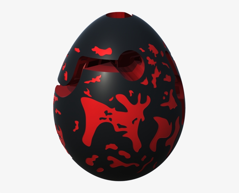 Smartegg-lava - Smart Egg One Layer Smart Egg Puzzle, transparent png