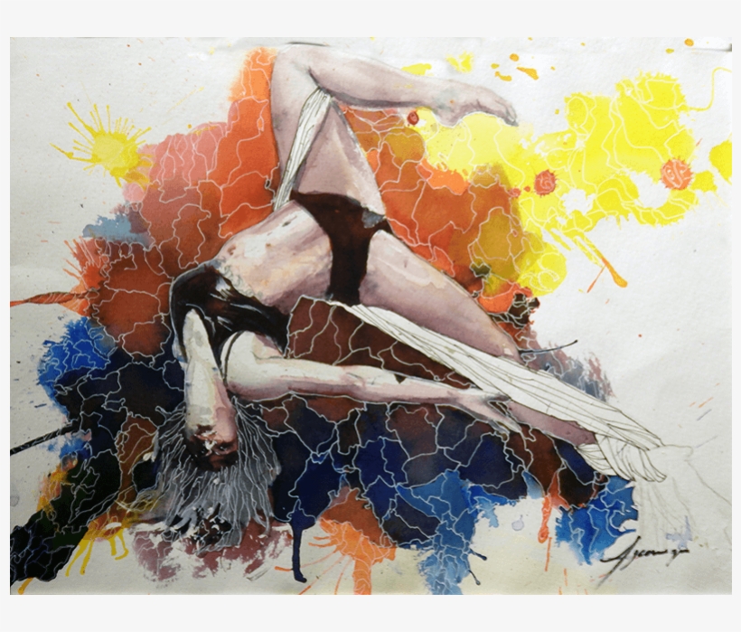 38x28cm - Watercolor Painting, transparent png