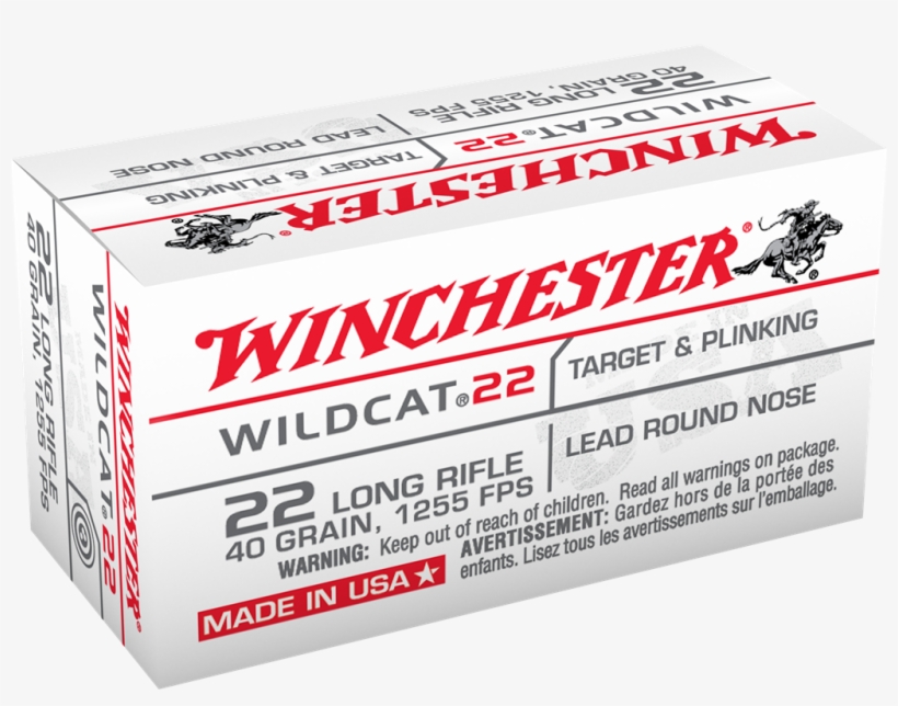 Ww22lr Box Image - Winchester Ammo 22 Mag 45gr Dynapoint, transparent png