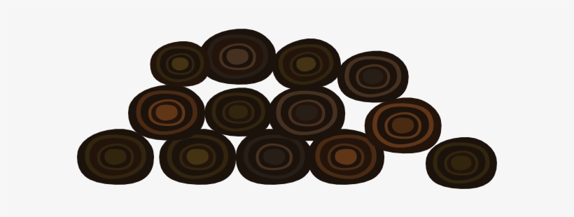 This Free Clipart Png Design Of Firebog Log Pile Clipart, transparent png