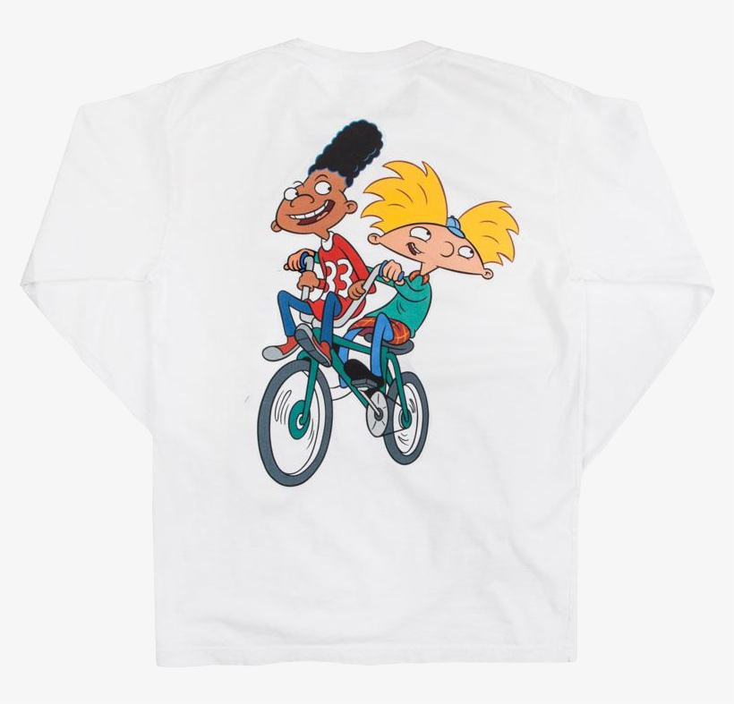 Ls Hey Arnold Bike Tee - Bicycle, transparent png