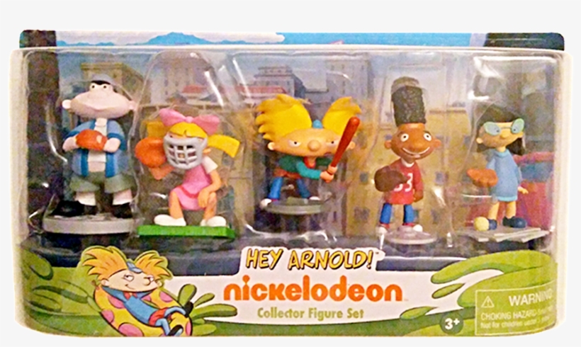 Nick 90s Hey Arnold 3 Inch Action Figure Set - Just Play Nick 90s Hey Arnold! 3 Inch Action Figure, transparent png