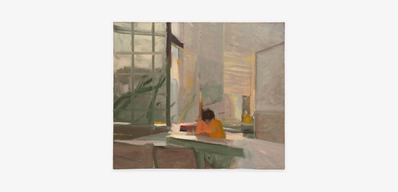 Elmer Bischoff And Joan Brown Included In 'wayne Thiebaud - Elmer Bischoff Orange Sweater, transparent png