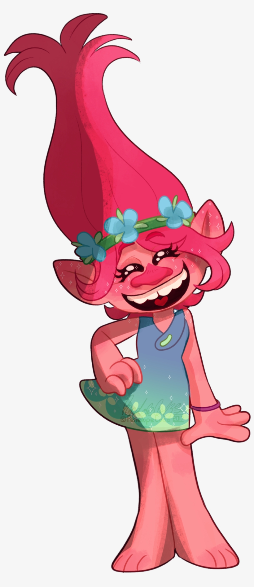 Pen Maybe Pencil - Princess Poppy Fan Art, transparent png