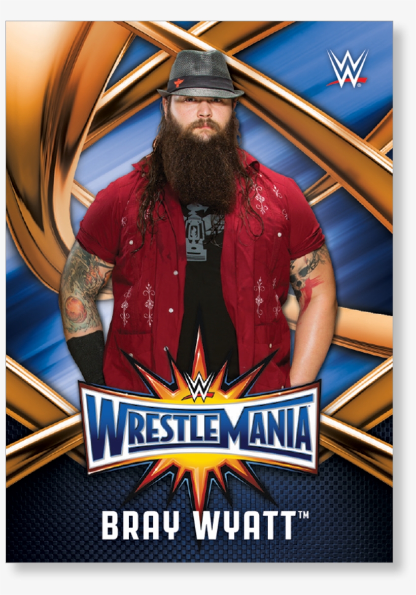 Bray Wyatt 2017 Wwe Road To Wrestlemania Wrestlemania - 17 Topps Wwe Road To Wrestlemania Hanger Box, Bronze, transparent png