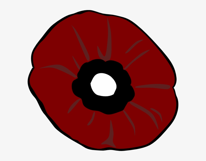 Red Flower Clipart 'poppy Flower' Vintage Botanical - Circle, transparent png