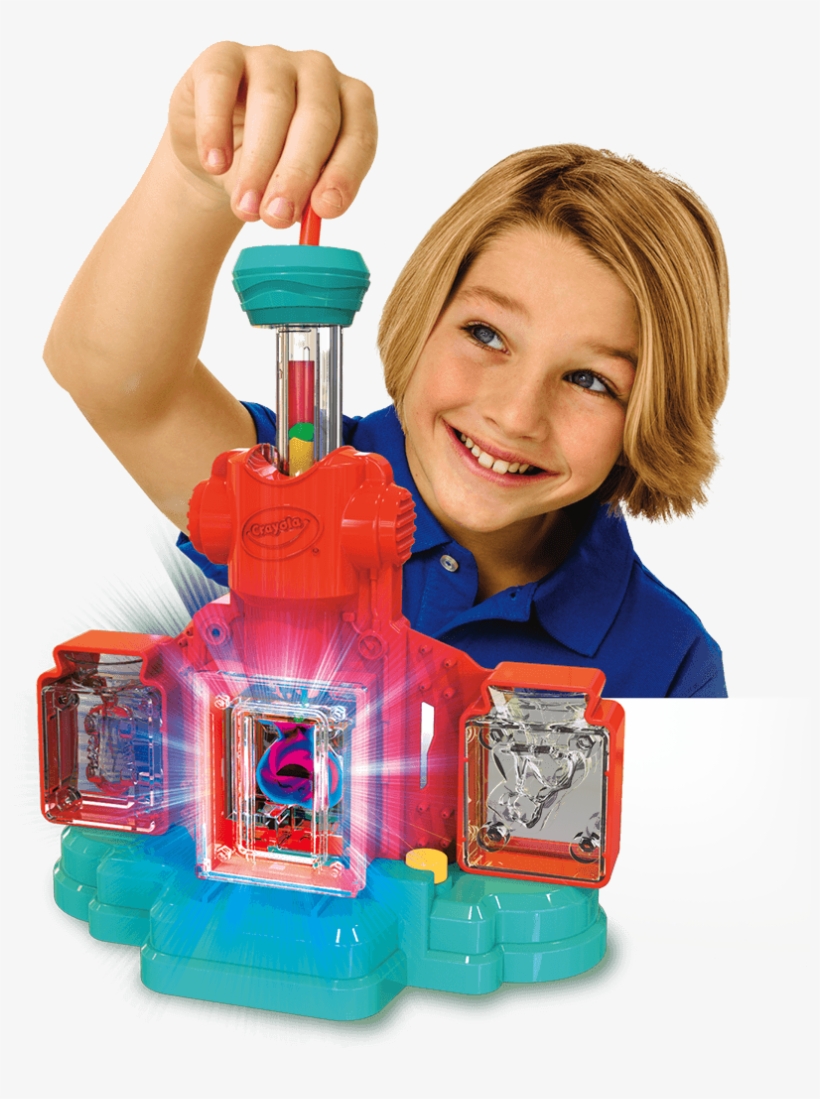 Img Description - Crayola Crayon Factory, transparent png
