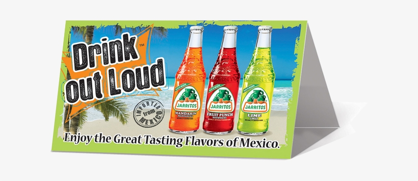 Custom Table Tent Printing - Jarritos Pineapple 370ml X 24, transparent png