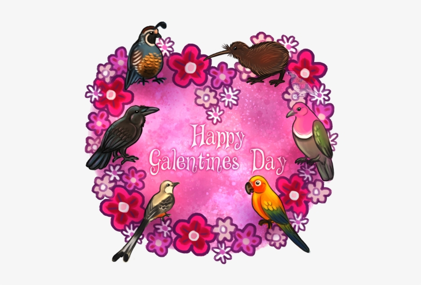 Happy Galentines Day To All My Gals - Illustration, transparent png