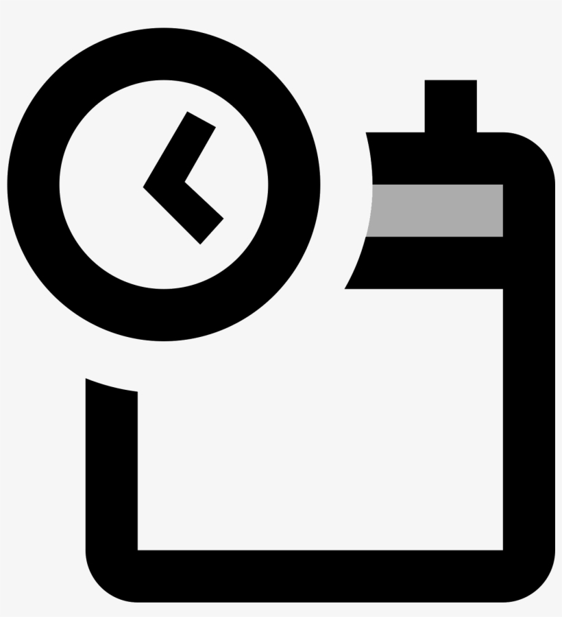 This Is An Icon For Representing Overtime There Is - Portable Network Graphics, transparent png