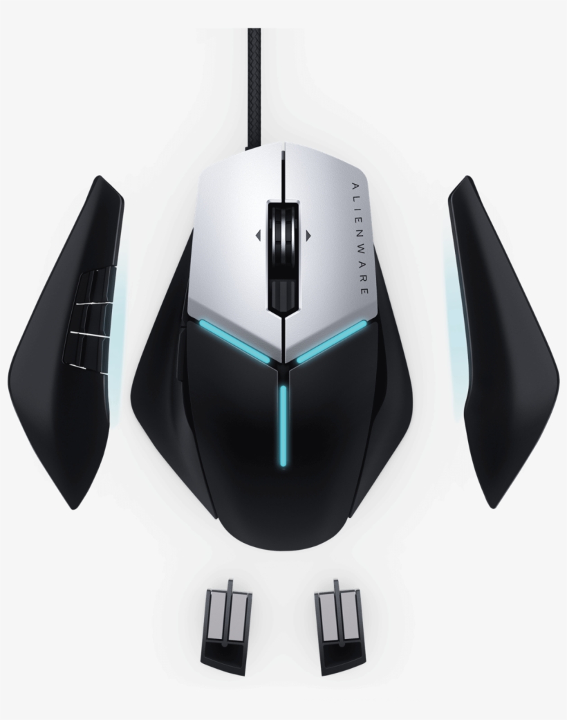 Like The Alienware Desktops And Laptops, Both The Elite - Alienware Elite Gaming Mouse Aw958, transparent png