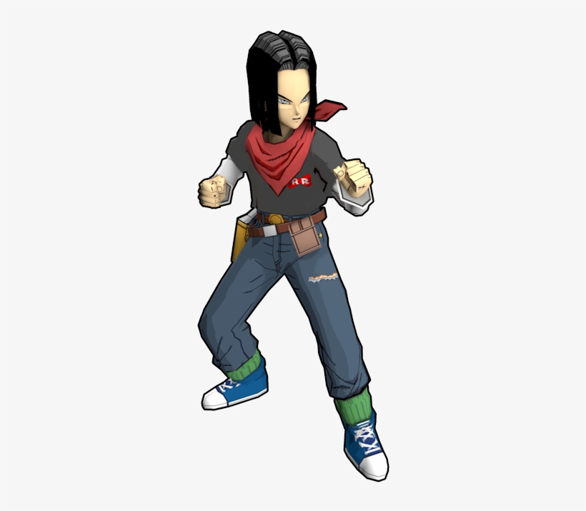 Download Zip Archive - Dragon Ball Budokai 2 Android 17, transparent png