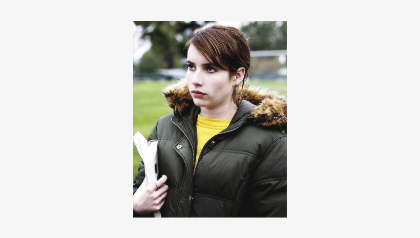 Emma Roberts Wallpaper Possibly Containing A Business - Photograph, transparent png