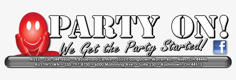 Party On, transparent png