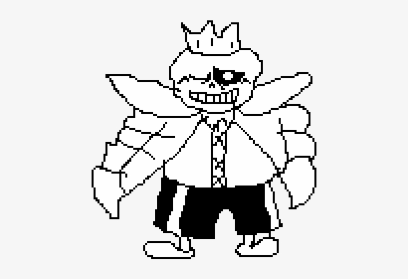 Storyshift-king Sans Sprite - Cartoon, transparent png