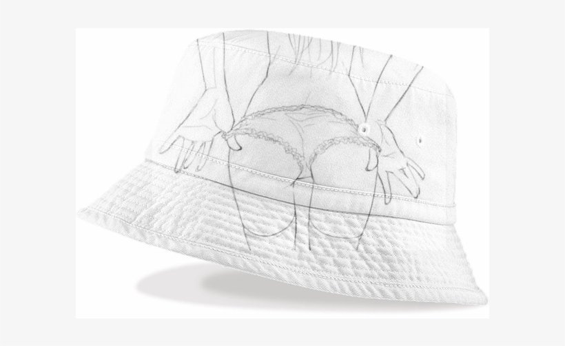 Lewd Bucket Hat $48 - Sketch, transparent png