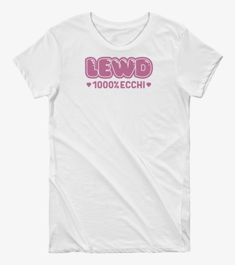 Lewd 1000% Ecchi - Active Shirt, transparent png