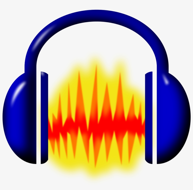 برنامه ویرایش پیشرفته فایل های صوتی - Audacity Logo Png, transparent png