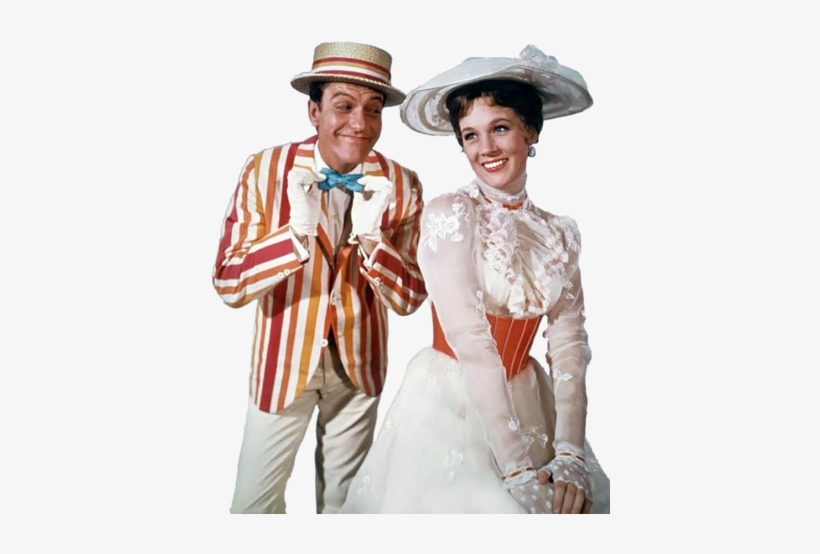 Mary Poppins And Bert Clipart, transparent png