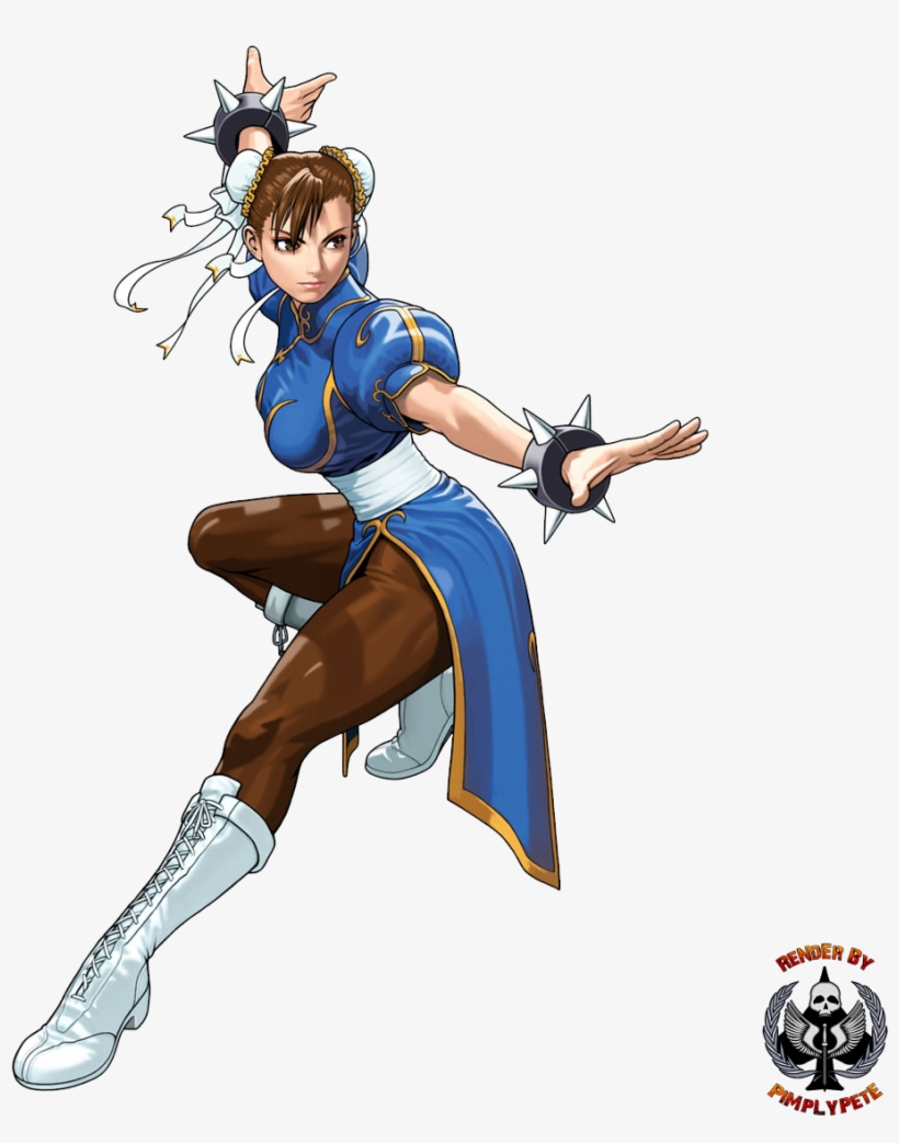 Chun Li - Captain America Vs Chun Li, transparent png