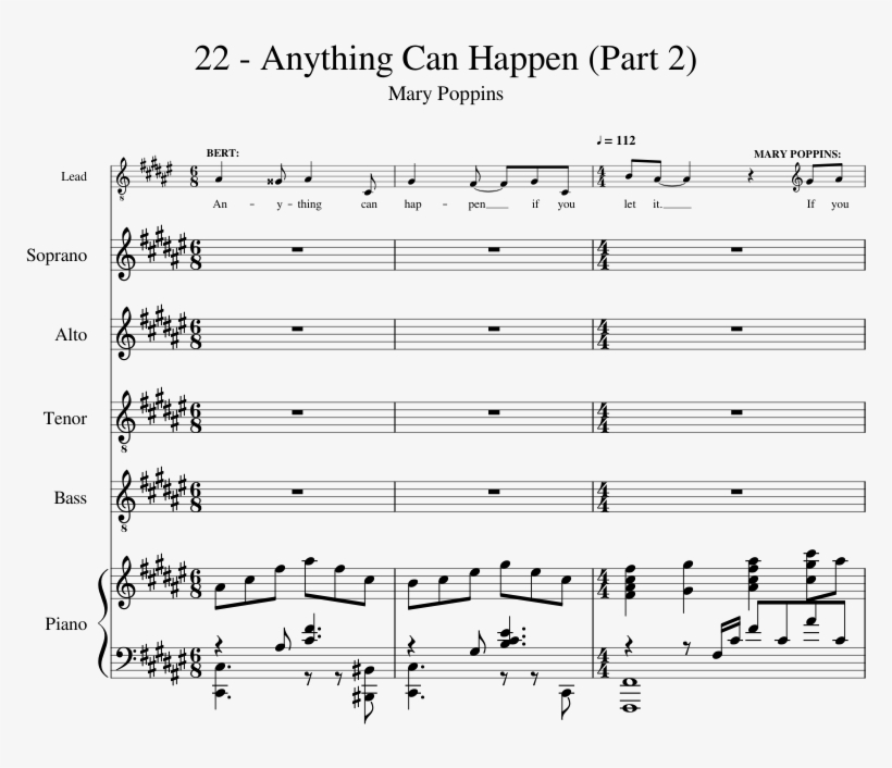 Anything Can Happen Sheet Music 1 Of 27 Pages - Journey, transparent png