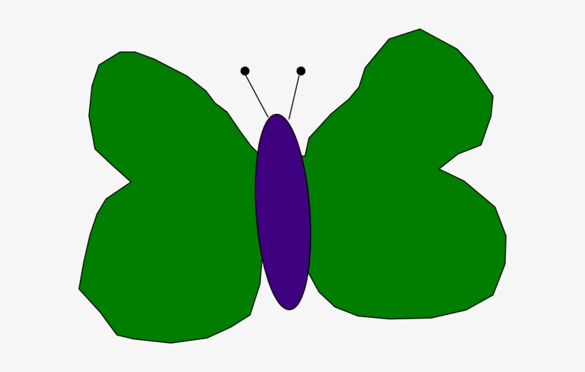 How To Set Use Green And Purple Butterfly Clipart, transparent png