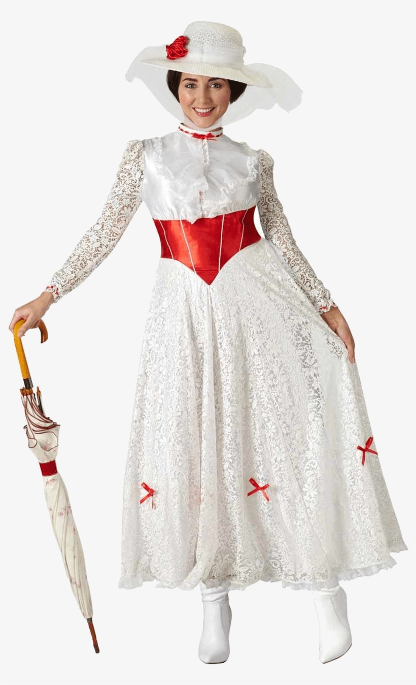 Mary Poppins Fancy Dress Adults, transparent png
