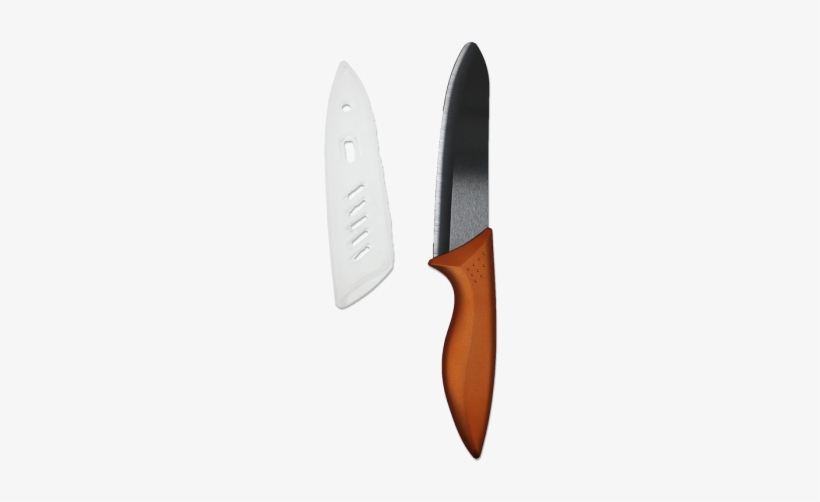 Copperhead Collection 6" Carver/chef Knife Black Ceramic - Utility Knife, transparent png