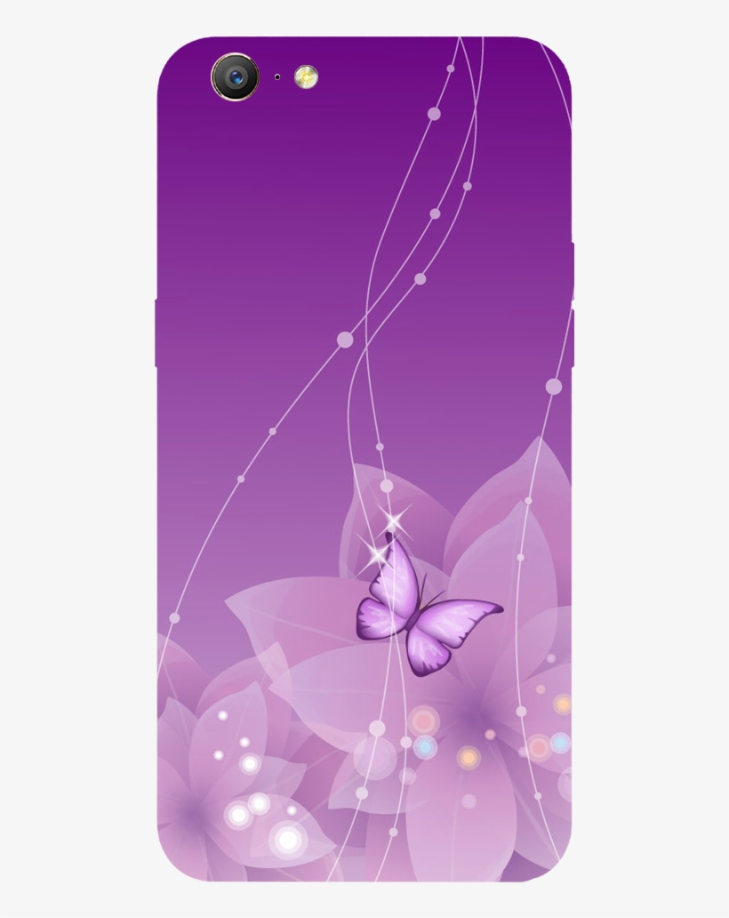 Purple Butterfly Printed Case Cover For Oppo A57 By - Hd Wallpapers 1080p For Android Phone Butterfly, transparent png