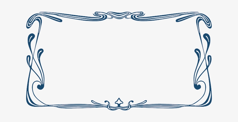Border, Decoration, Frame - Frame Art Nouveau, transparent png