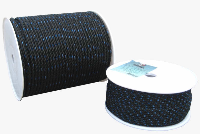 Twisted Polyethylene Rope In Spool - Rope, transparent png