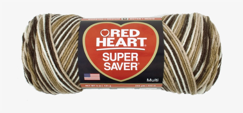 Perfect For Ewok Fur - Coats Red Heart Super Saver Yarn Shaded Browns E300, transparent png