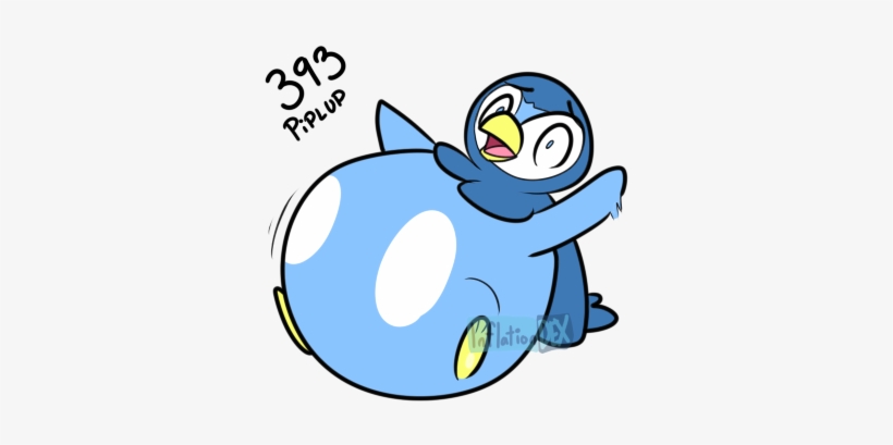 393 Piplup By Inflationdex-d8fiowd, transparent png