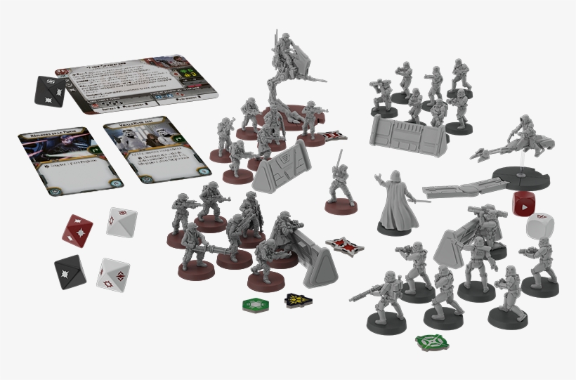 Swl01 Gallery 1 Fr - Star Wars Legion Miniature Game Core Set, transparent png