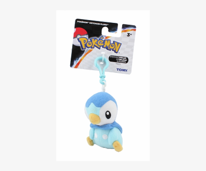 Piplup - - T18373 - Pokemon Black & White 3.5 Inch Keychain Pikachu, transparent png