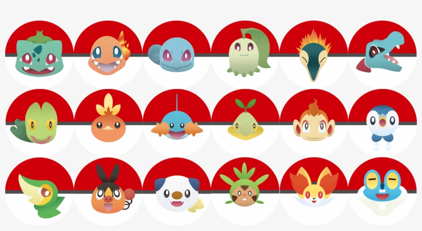 Pokemon Starters And Eeveelutions, transparent png