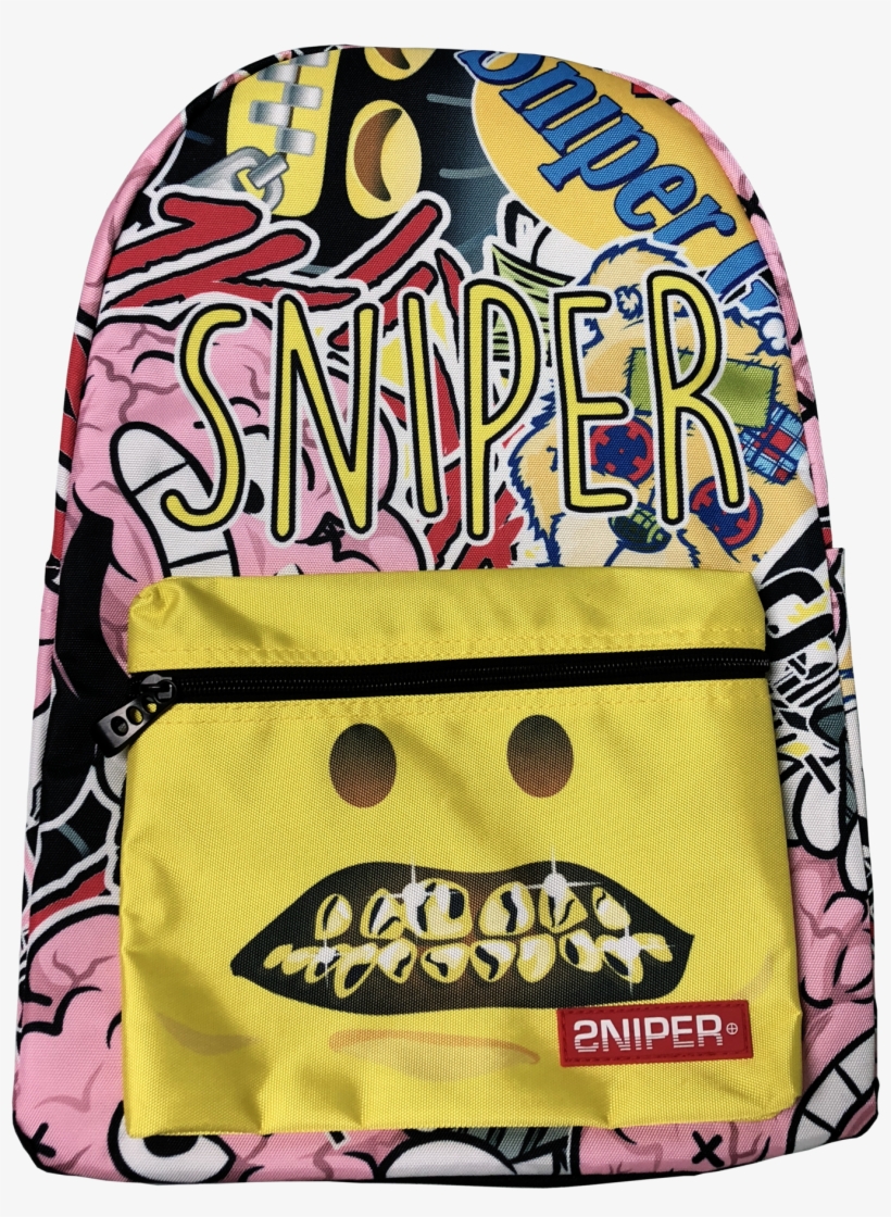 Emoji Smile Backpack Miami 2048x2048 PNG Download PNGkit