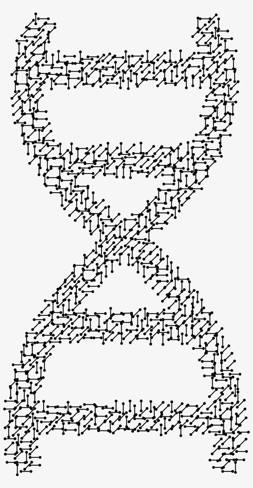 Clipart - Molecular Dna, transparent png