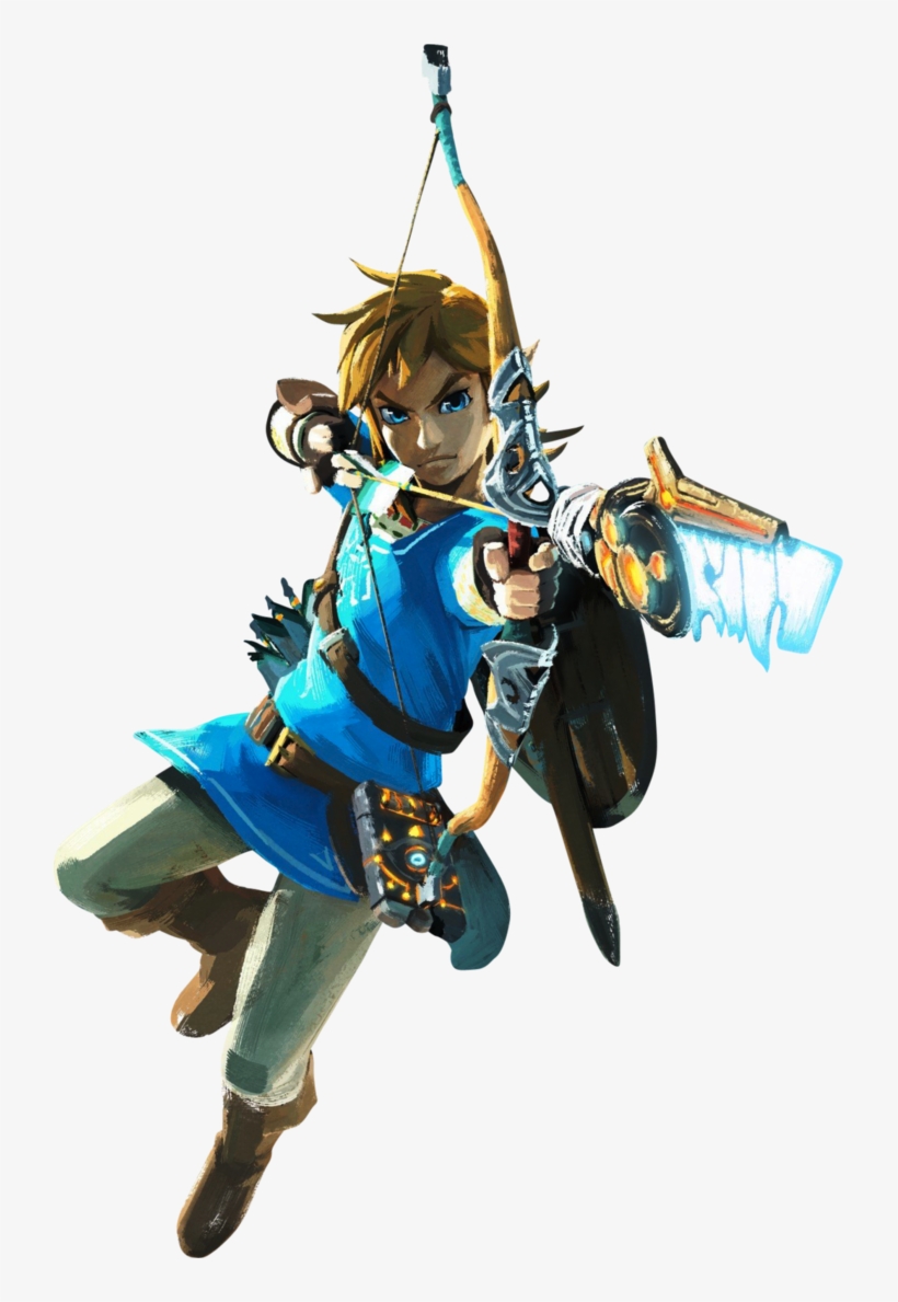 Breath Of The Wild Zelda Png Jpg Library - Link Archer Amiibo - The Legend Of Zelda: Breath Of, transparent png