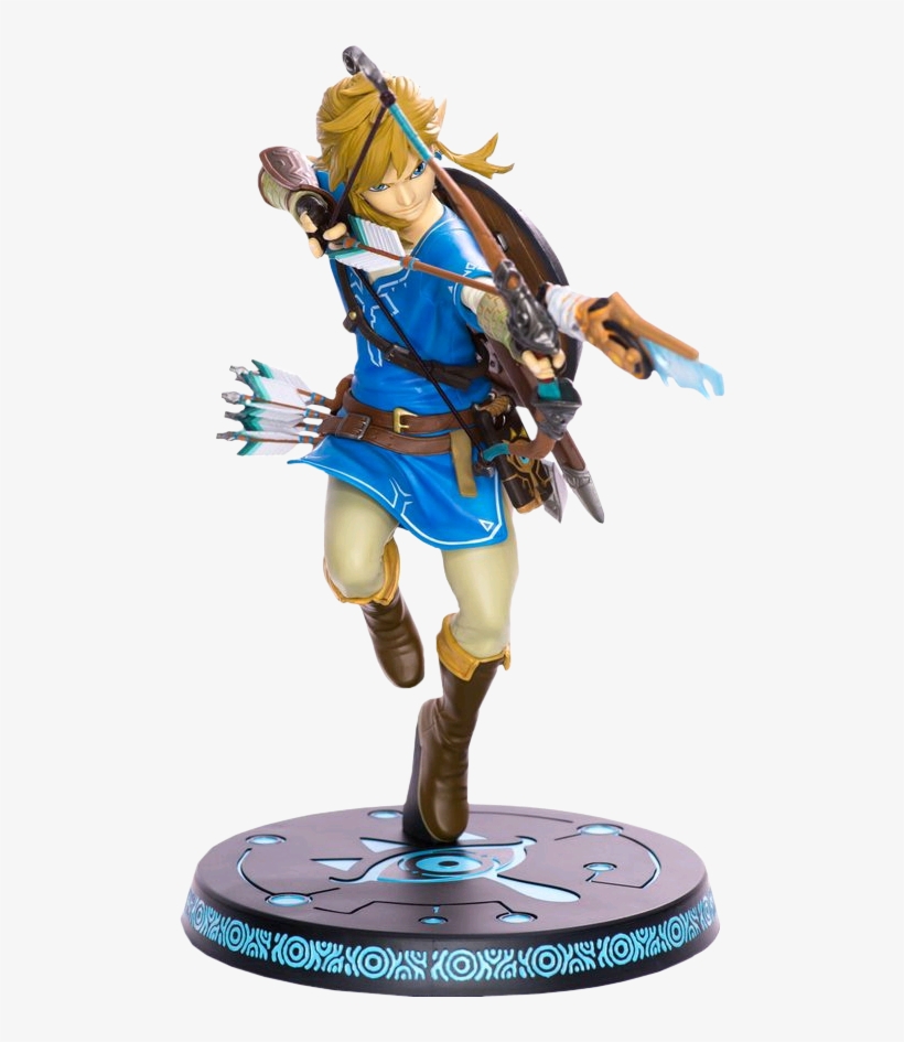 Link 10” Statue - Link Figure Breath Of The Wild, transparent png