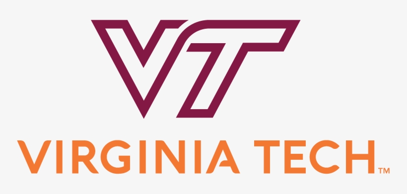 New Virginia Tech Academic Logo, transparent png