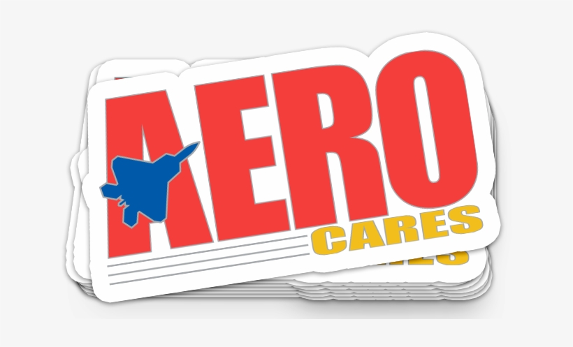 Aero Cares Rewards Program Die Cut Sticker, transparent png
