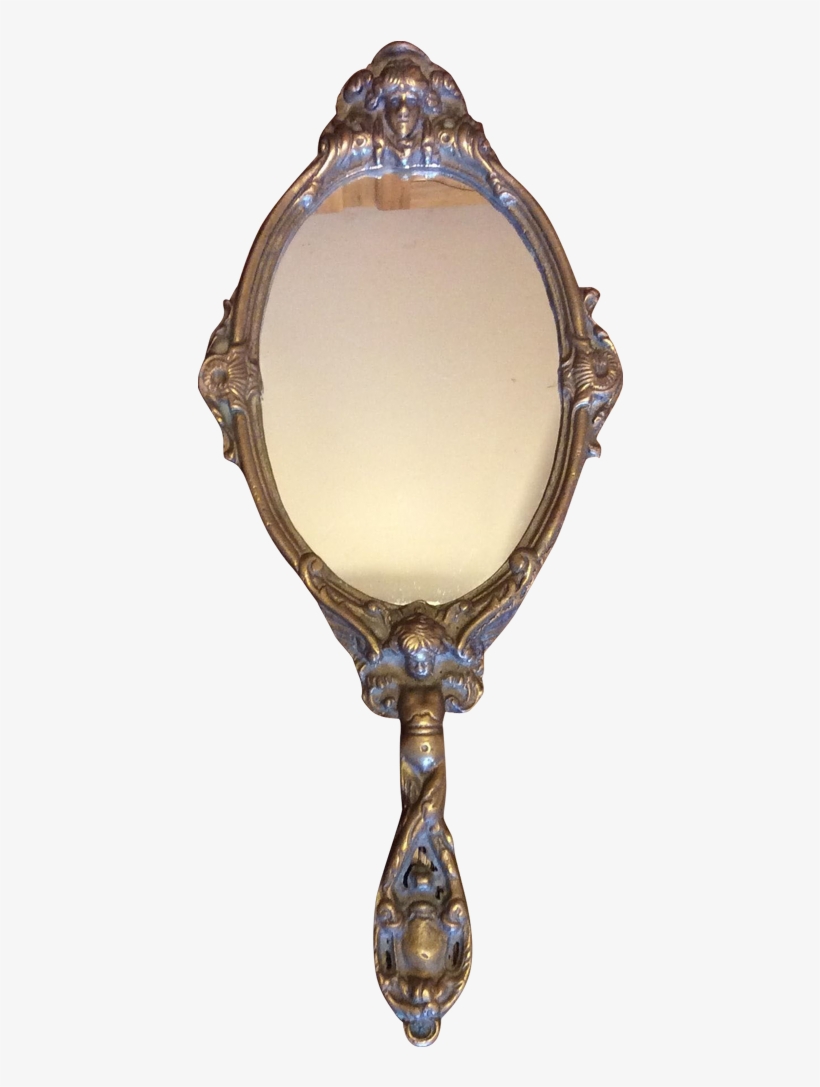 New Antique Hand Mirror Kitchen Painting With Mirror - 18th Century Hand Mirror, transparent png